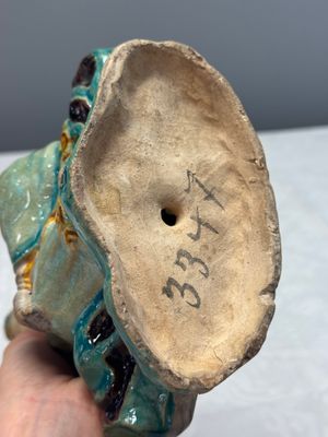A Chinese Fahua-glazed stoneware 'Guanyin and Child' group — foto 12