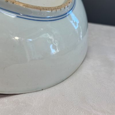 A  Chinese blue and white 'Birds among Blossoms' dish — photo 19