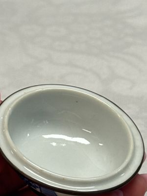A Chinese blue and white 'Bleu de Hue' four-piece tea set — foto 32