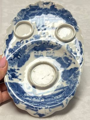 A Chinese blue and white 'Bleu de Hue' four-piece tea set — foto 44