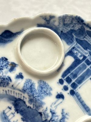 A Chinese blue and white 'Bleu de Hue' four-piece tea set — foto 47