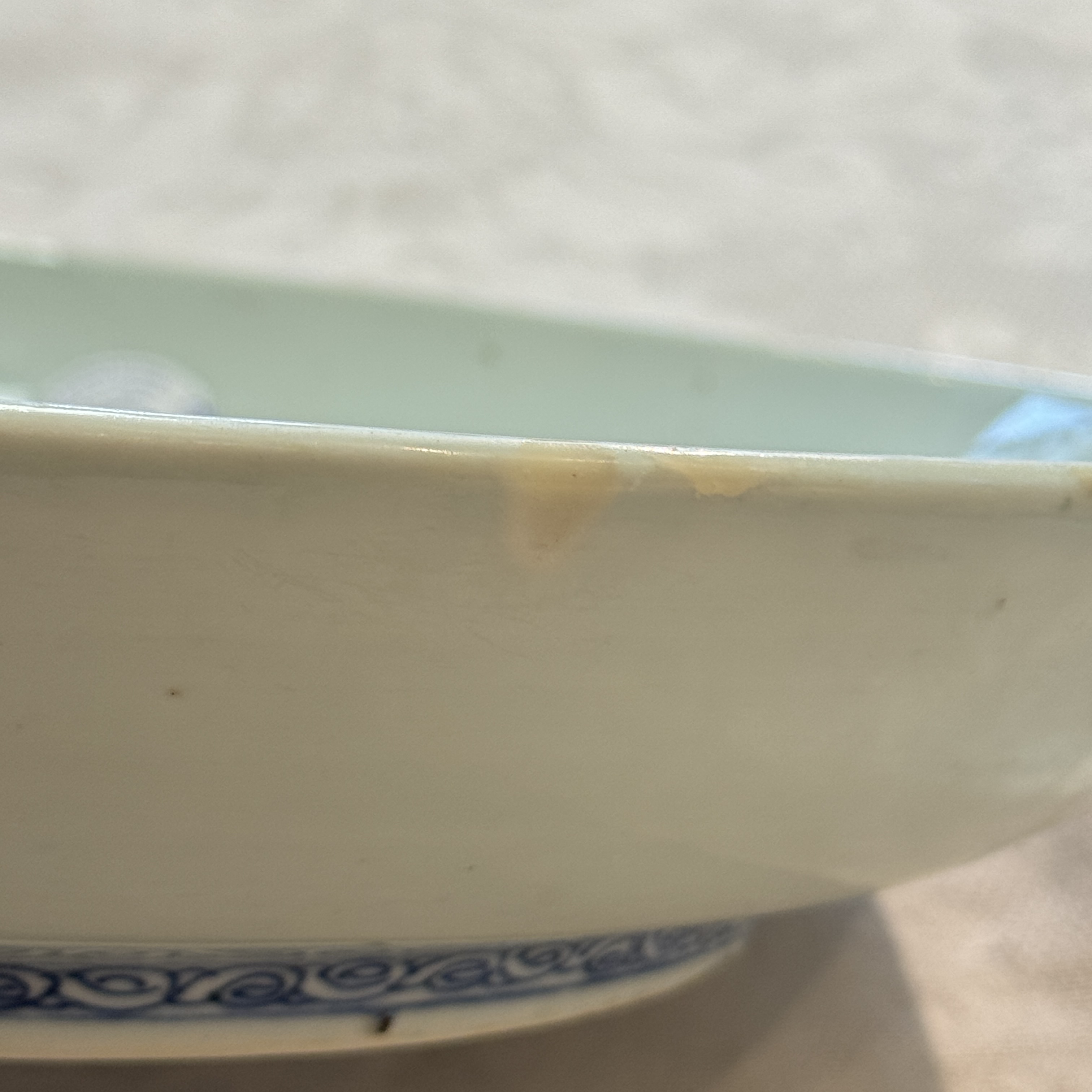 A Chinese blue and white 'Deer' dish — photo 22
