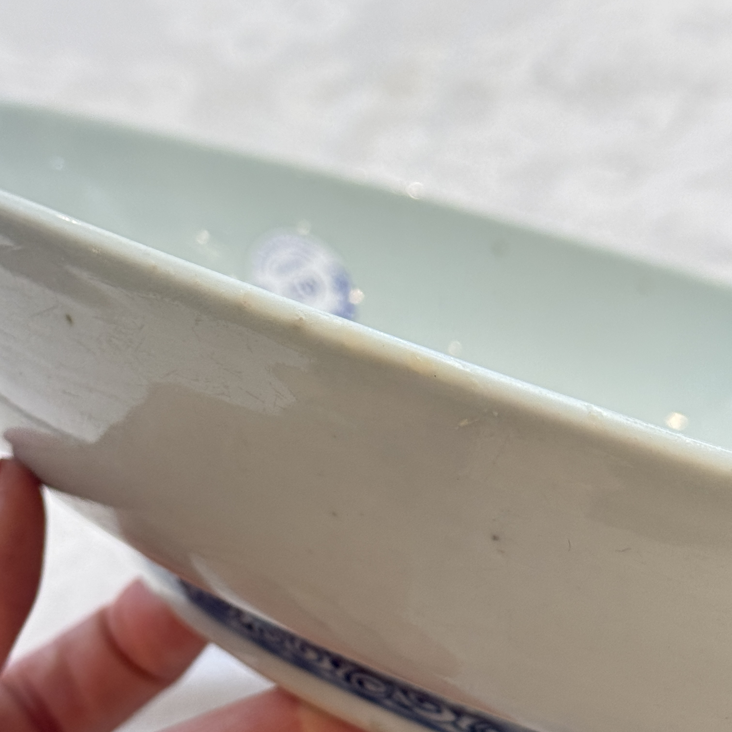 A Chinese blue and white 'Deer' dish — photo 23