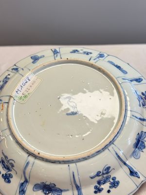 A Chinese blue and white 'Double Gourd' plate — photo 13