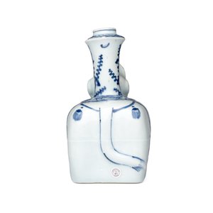 A Chinese blue and white 'Elephant' kendi  — 照片 3