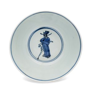 A Chinese blue and white 'Fishermen' bowl — foto 5