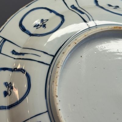 A Chinese blue and white 'Geese' dish — photo 10