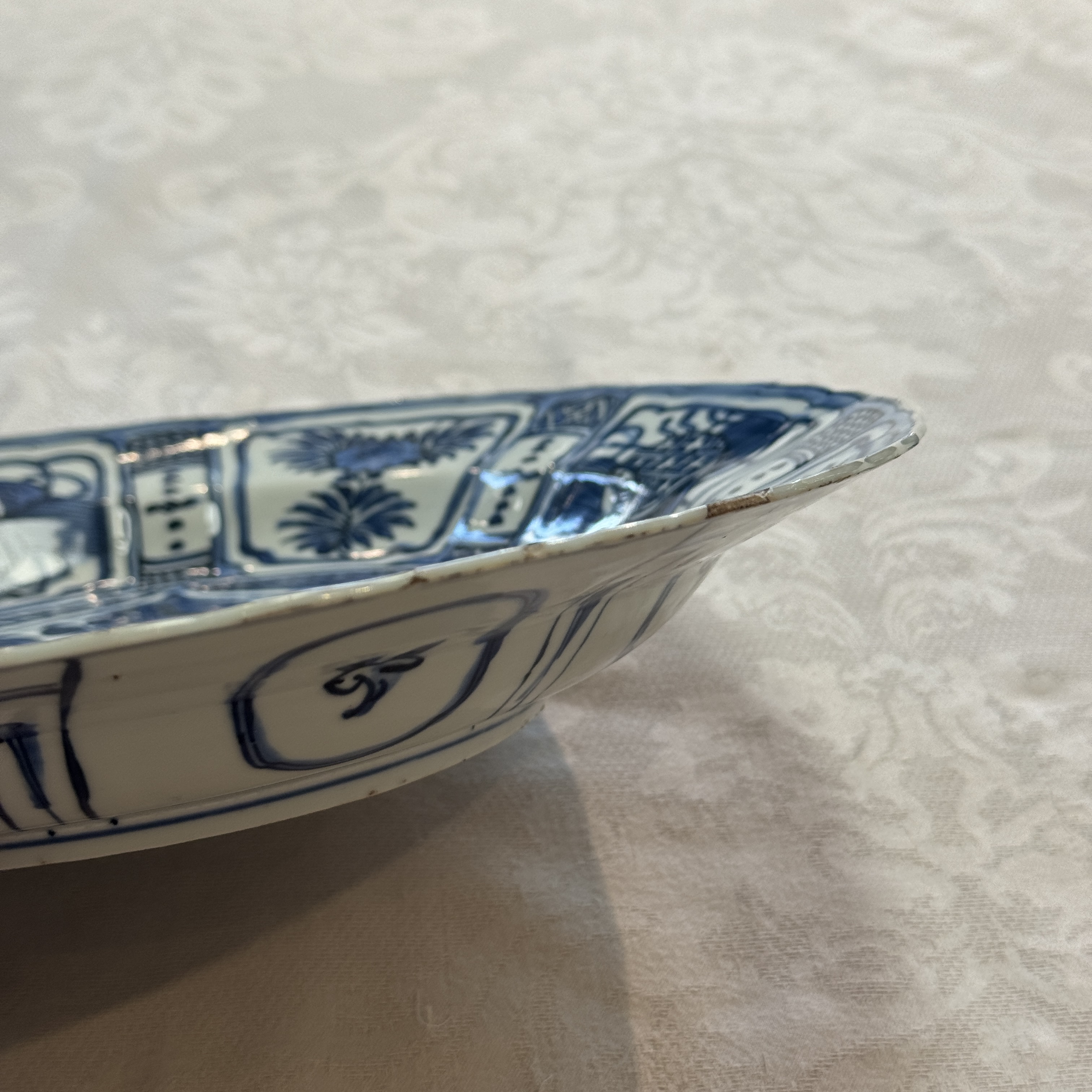 A Chinese blue and white 'Geese' dish — photo 15