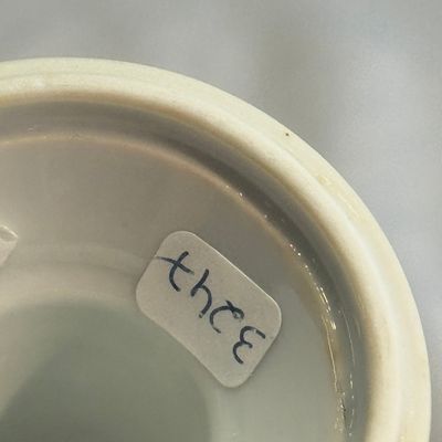 A Chinese blue and white ' Landscapes and Flowers' goblet — photo 19