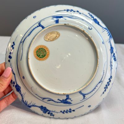A Chinese blue and white 'Lizard' plate — foto 11