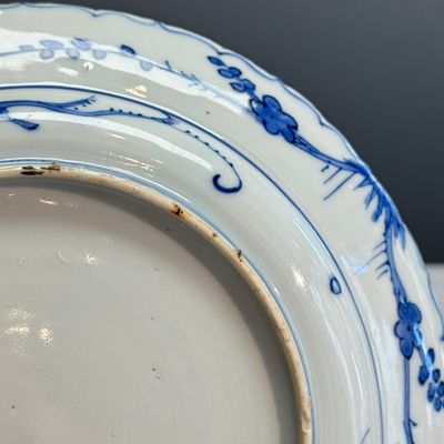 A Chinese blue and white 'Lizard' plate — foto 14