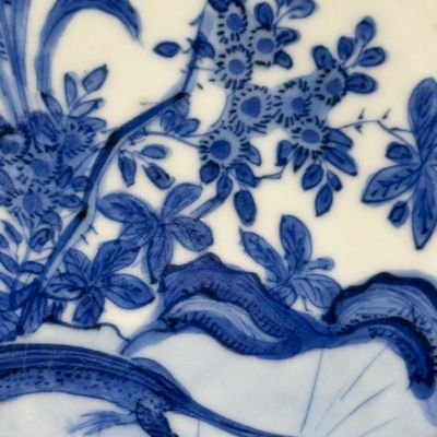 A Chinese blue and white 'Lizard' plate — foto 9