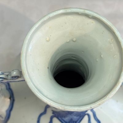 A Chinese blue and white 'Magic Fountain' ewer — photo 12