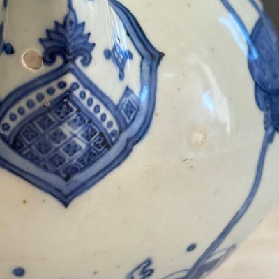 A Chinese blue and white 'Magic Fountain' ewer — photo 5