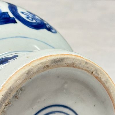 A Chinese blue and white 'Magic Fountain' ewer — foto 18