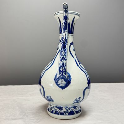A Chinese blue and white 'Magic Fountain' ewer — foto 6