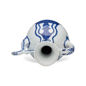 A Chinese blue and white 'Magic Fountain' ewer — foto 6