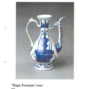 A Chinese blue and white 'Magic Fountain' ewer — foto 10