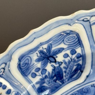 A Chinese blue and white 'Mandarin Duck' plate — 照片 6