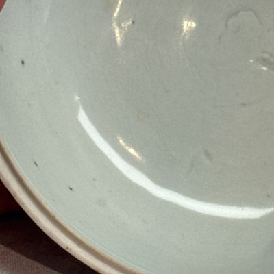 A Chinese blue and white 'Mountainous Riverscape' bowl and cover — photo 30
