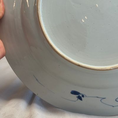A Chinese blue and white 'Musicians in a Garden' dish — foto 15