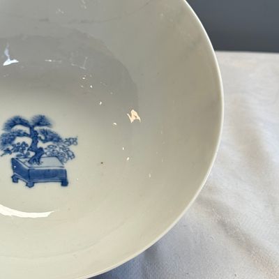 A Chinese blue and white 'Ode to the Red Cliff' bowl — foto 11
