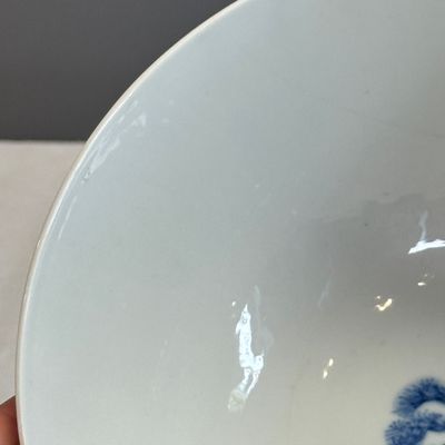 A Chinese blue and white 'Ode to the Red Cliff' bowl — foto 9