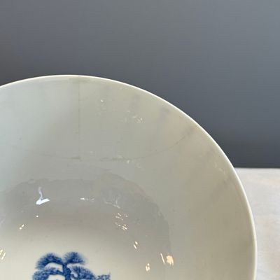 A Chinese blue and white 'Ode to the Red Cliff' bowl — foto 10