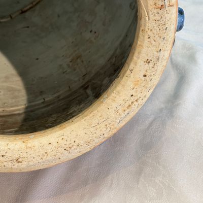 A Chinese blue and white 'Peacocks and Cranes' garden stool — 照片 16