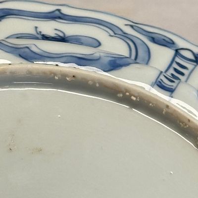 A Chinese blue and white 'Pheasants' plate — foto 16