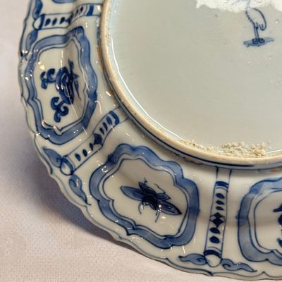 A Chinese blue and white 'Pheasants' plate — foto 10