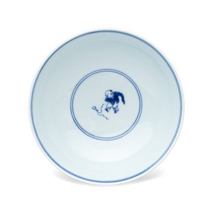 A Chinese blue and white 'Playing Boys' bowl — photo 6