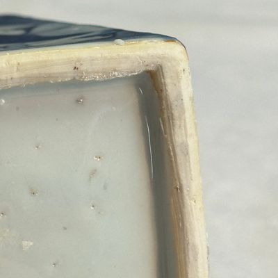 A Chinese blue and white 'Playing Boys' square flask — foto 14