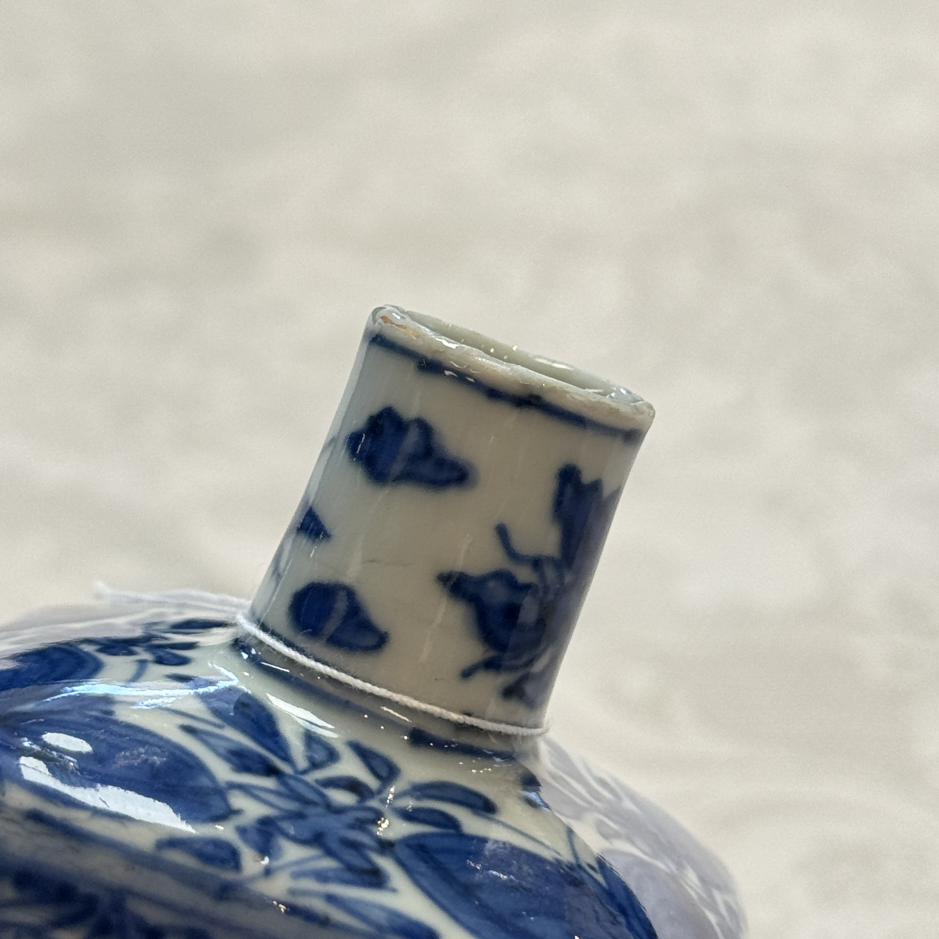A Chinese blue and white 'Playing Boys' square flask — foto 18
