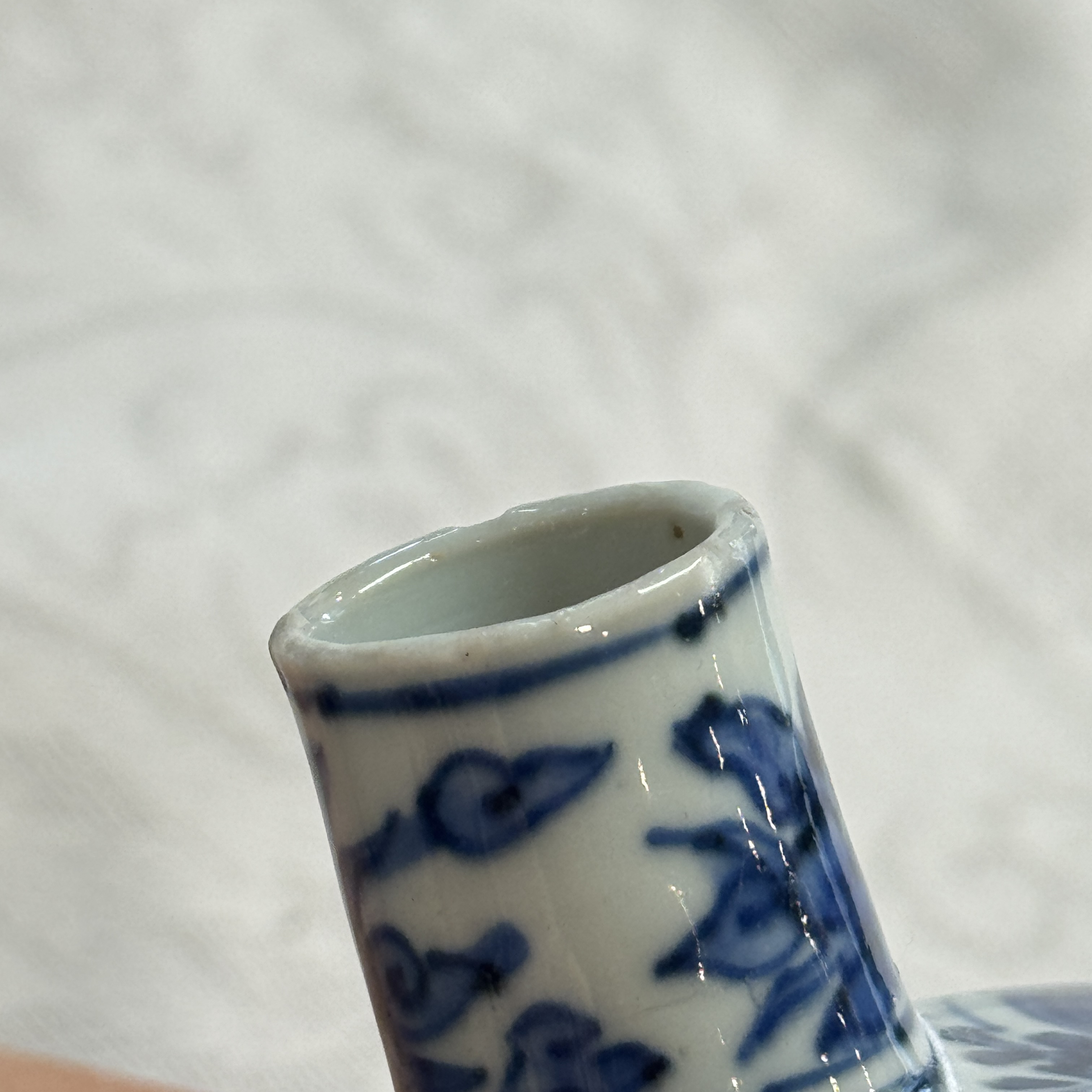 A Chinese blue and white 'Playing Boys' square flask — foto 19