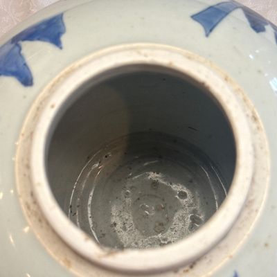 A Chinese blue and white 'Qilin, Phoenix and Magpie' jar — photo 16