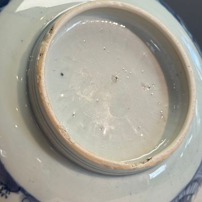 A Chinese blue and white 'Riverscape' bowl — photo 14