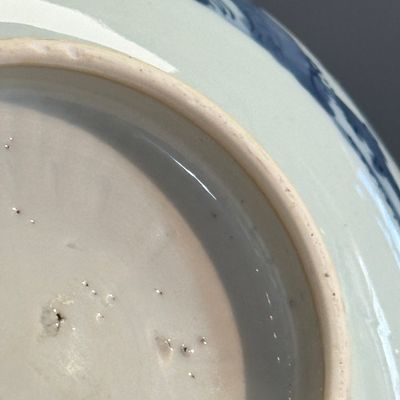 A Chinese blue and white 'Riverscape' bowl — photo 17