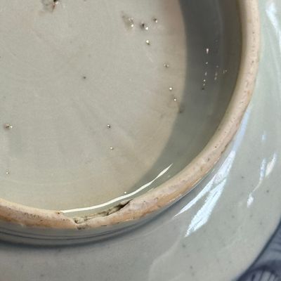 A Chinese blue and white 'Riverscape' bowl — photo 18