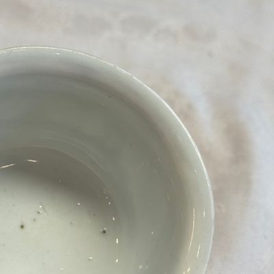 A Chinese blue and white 'Scholars' stem cup — photo 14