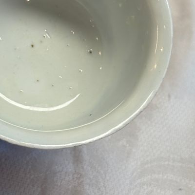 A Chinese blue and white 'Scholars' stem cup — photo 15