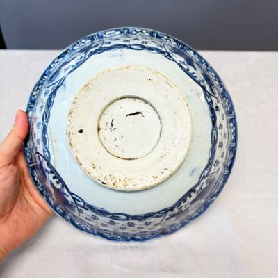 A Chinese blue and white 'Shoulao and Eight Immortals' bowl — foto 13