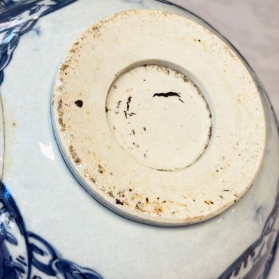 A Chinese blue and white 'Shoulao and Eight Immortals' bowl — foto 16