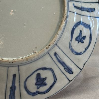 A Chinese blue and white 'Stork' plate — foto 13