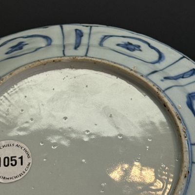 A Chinese blue and white 'Stork' plate — foto 17