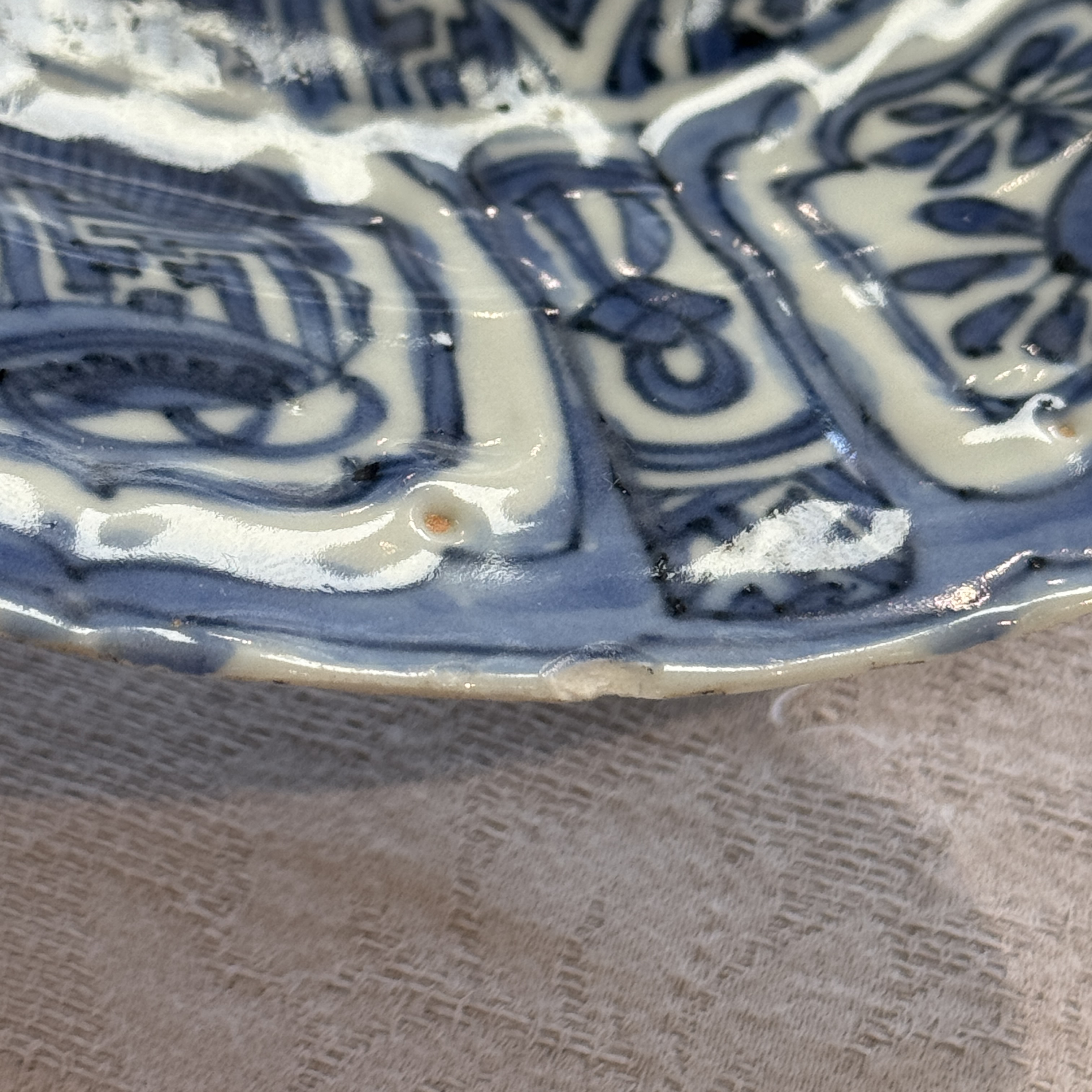 A Chinese blue and white 'Stork' plate — foto 18
