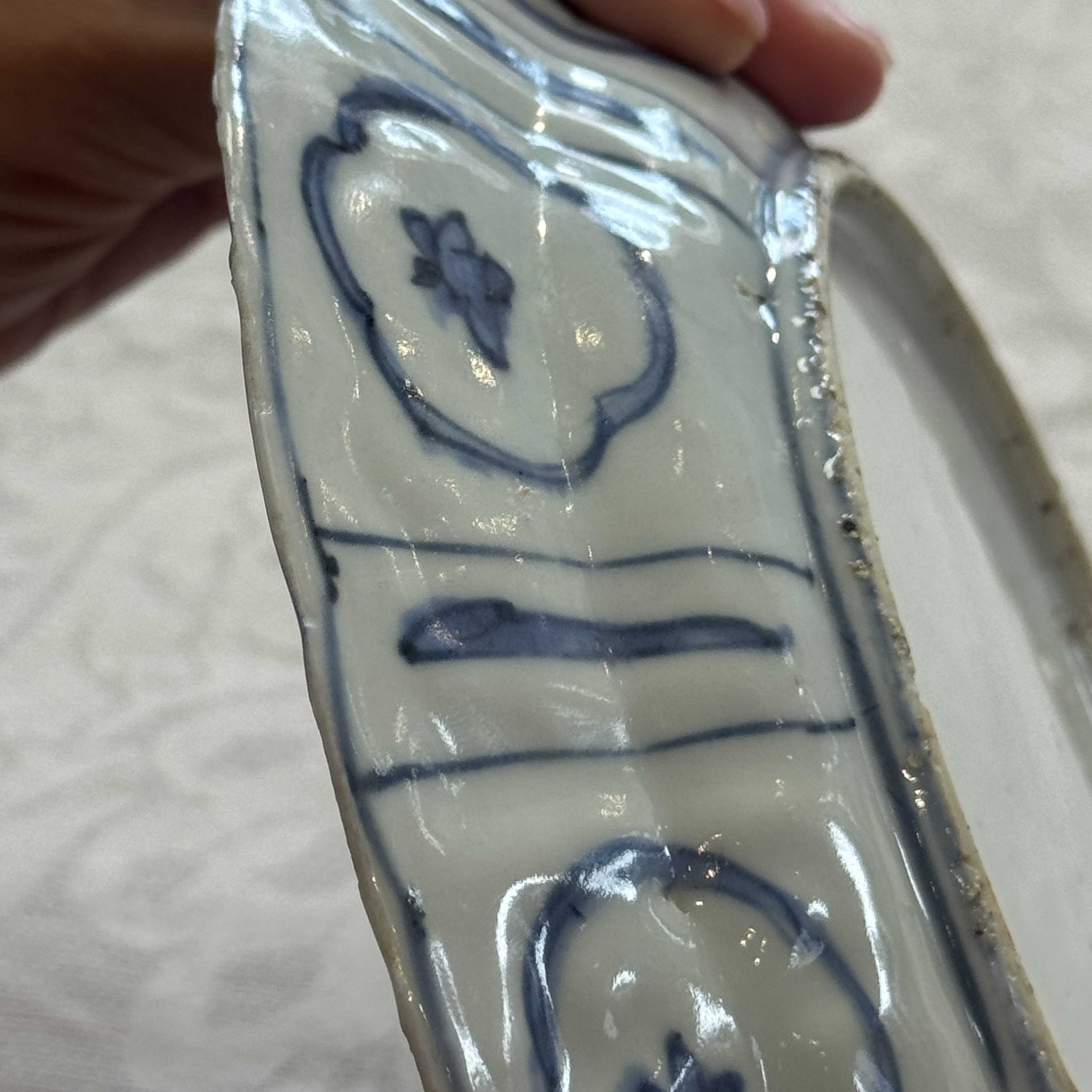 A Chinese blue and white 'Stork' plate — foto 20