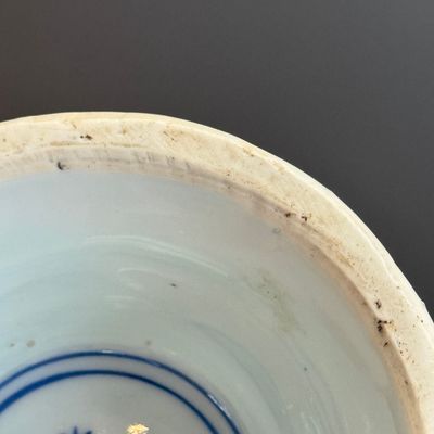 A Chinese blue and white 'Zun' vase with dragon and phoenix design — foto 19