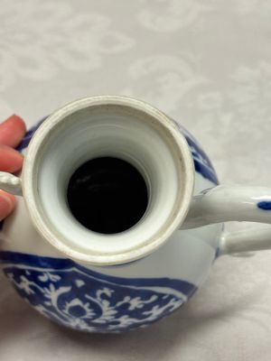 A Chinese blue and white ewer and cover for the Persian market — photo 6