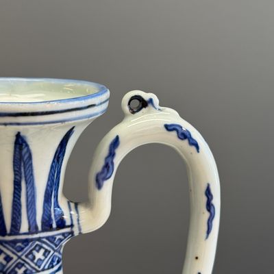 A Chinese blue and white ewer for the Persian market — 照片 4